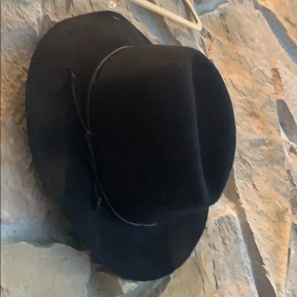 Mossimo Black Wool Fedora - Picture 3 of 7